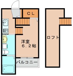 ルミカ箱崎の物件間取画像